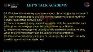 csir-net-life-science-previous-year-questions-on Chromatography