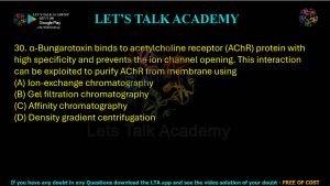 csir-net-life-science-previous-year-questions-on Chromatography