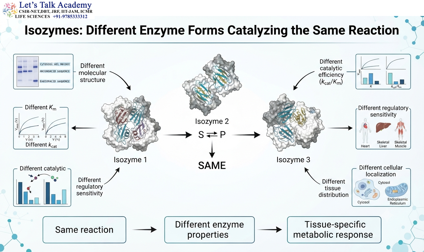 Isozymes: Different Enzyme Forms Catalyzing the Same Reaction