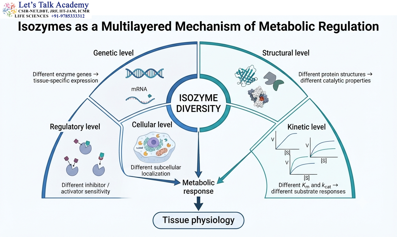 Isozymes as a Multilayered Mechanism of Metabolic Regulation