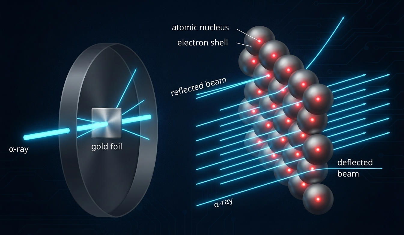 Rutherfords Atomic Model