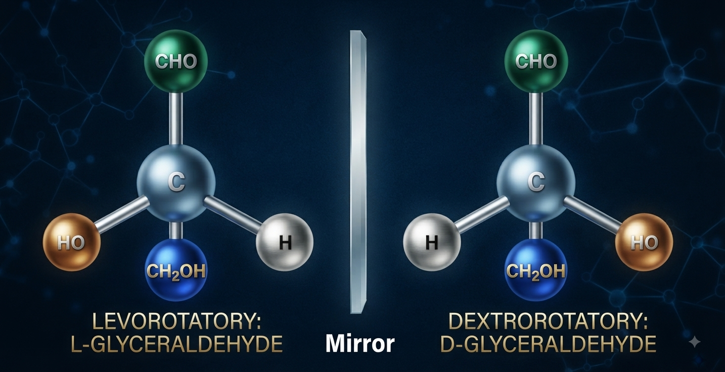 Stereochemistry of carbohydrate