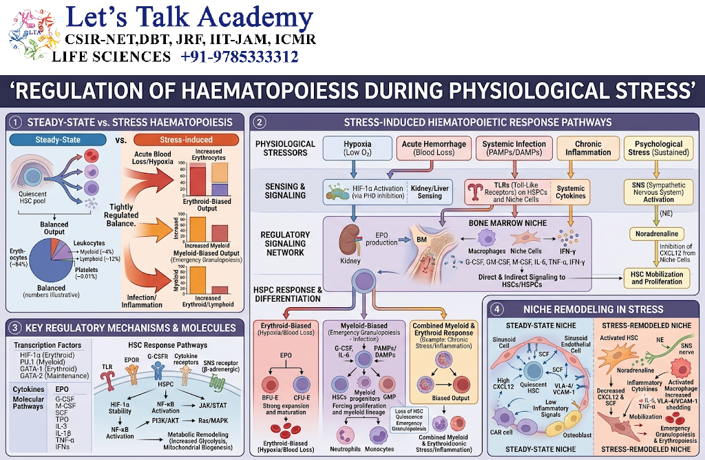Regulation of Haematopoiesis During Physiological Stress