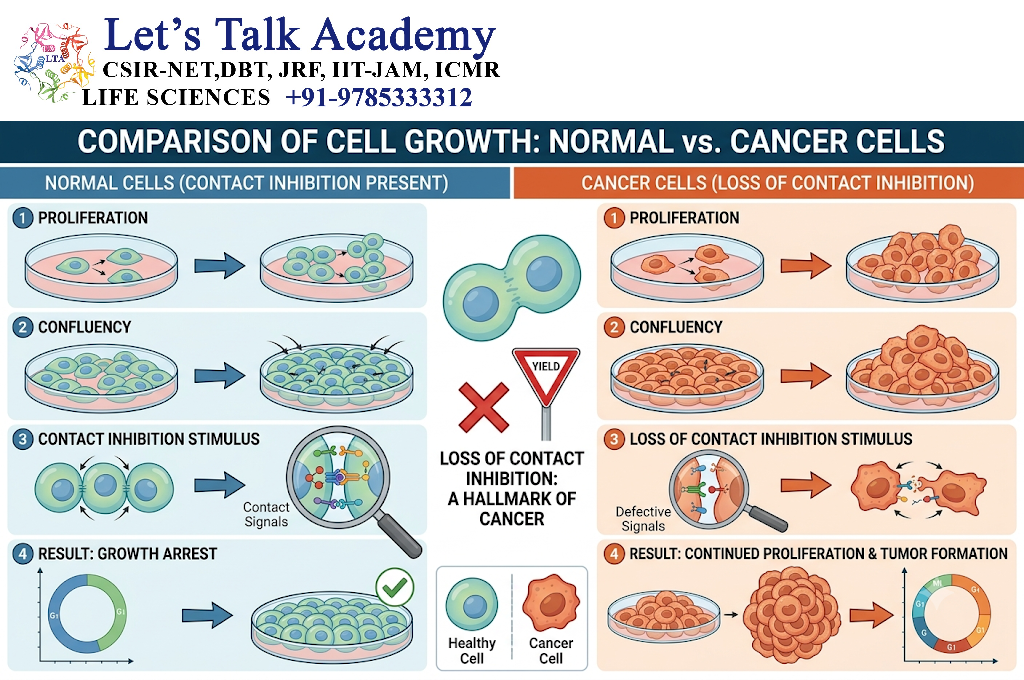 Cancer and Loss of Contact Inhibition