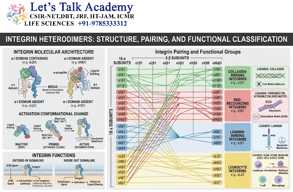 Integrin Heterodimers