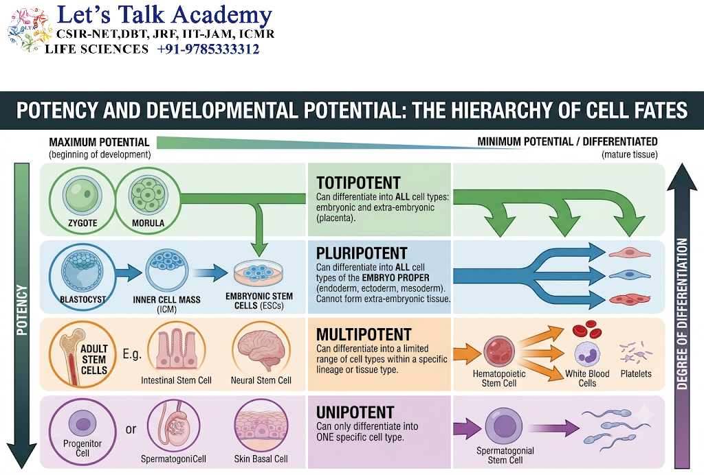 Potency and Developmental Potential