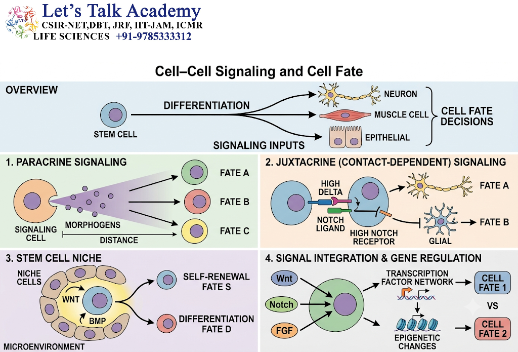 Cell–Cell Signaling and Cell Fate