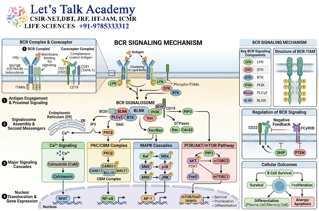 BCR Signaling Mechanism