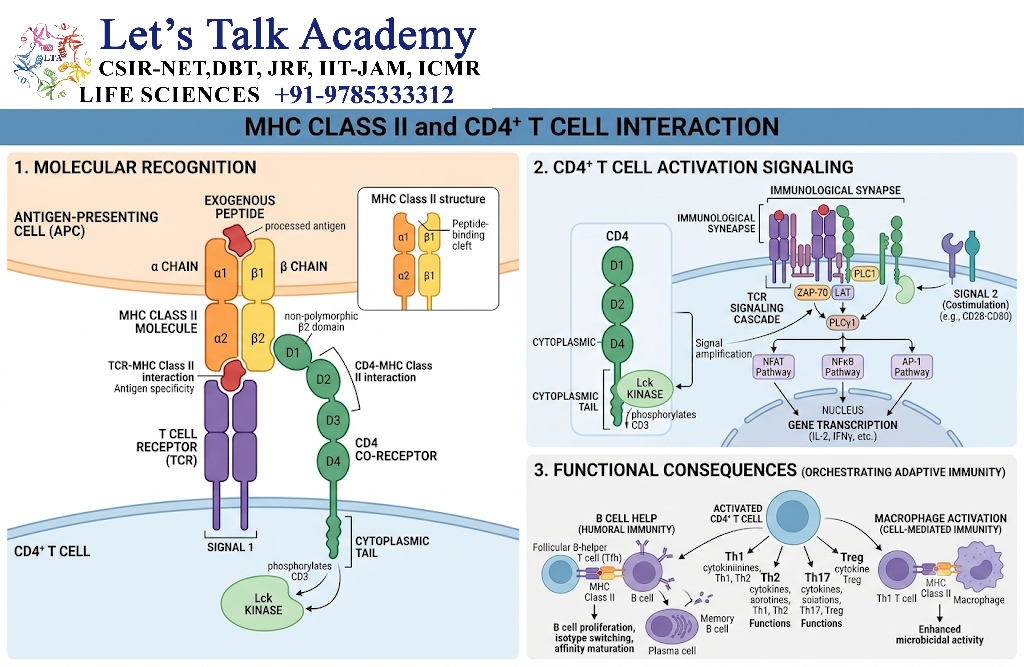 MHC Class II and CD4⁺ T Cells