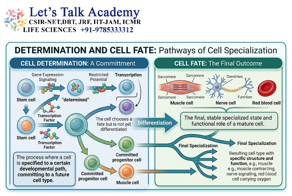 Determination and Cell Fate
