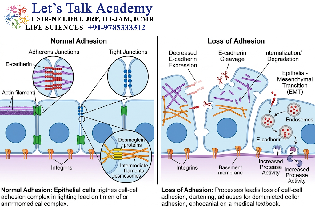 Loss of Cell-Cell Adhesion