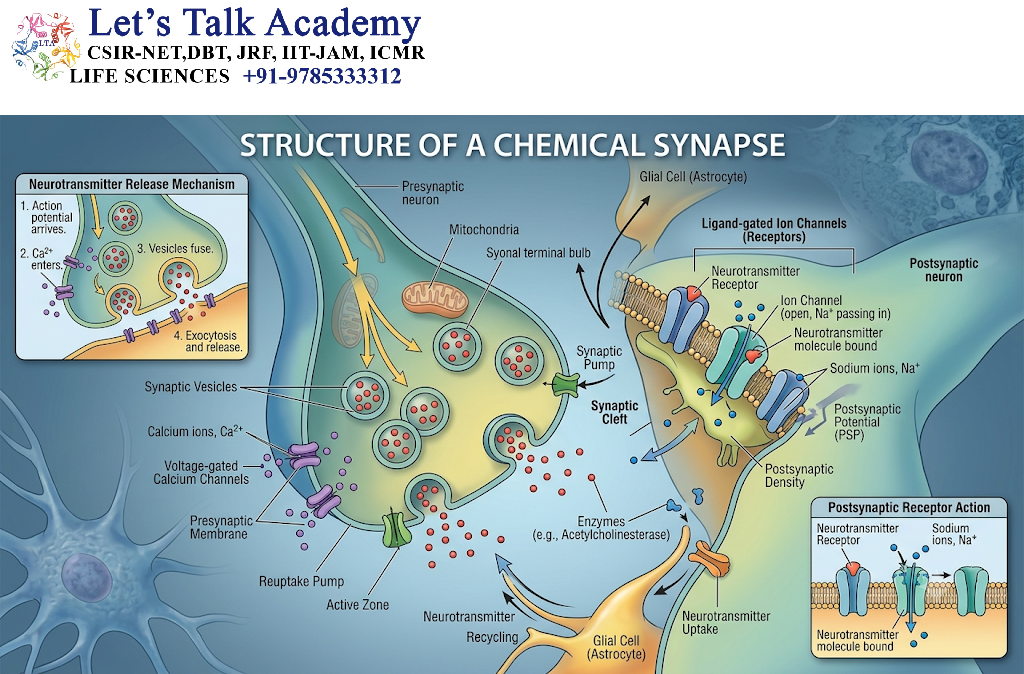 Structure of a Chemical Synapse