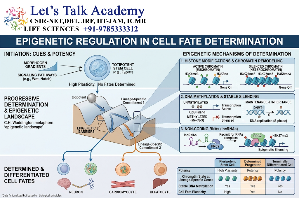 Epigenetic Regulation in Determination