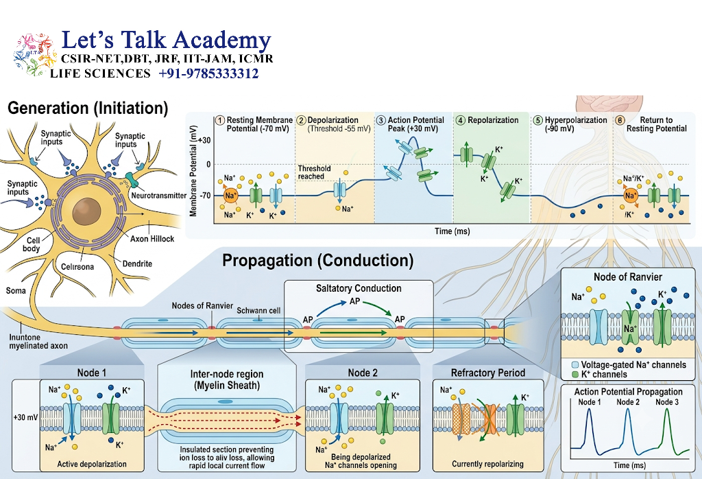 Generation and Propagation of the Action Potential
