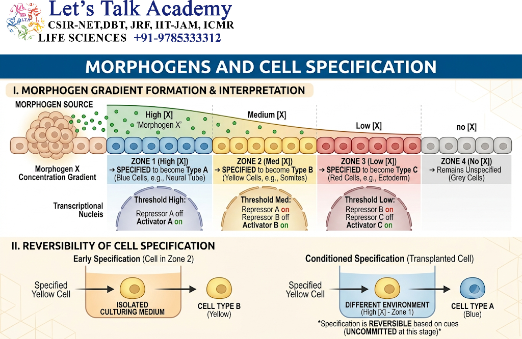 Morphogens and Specification