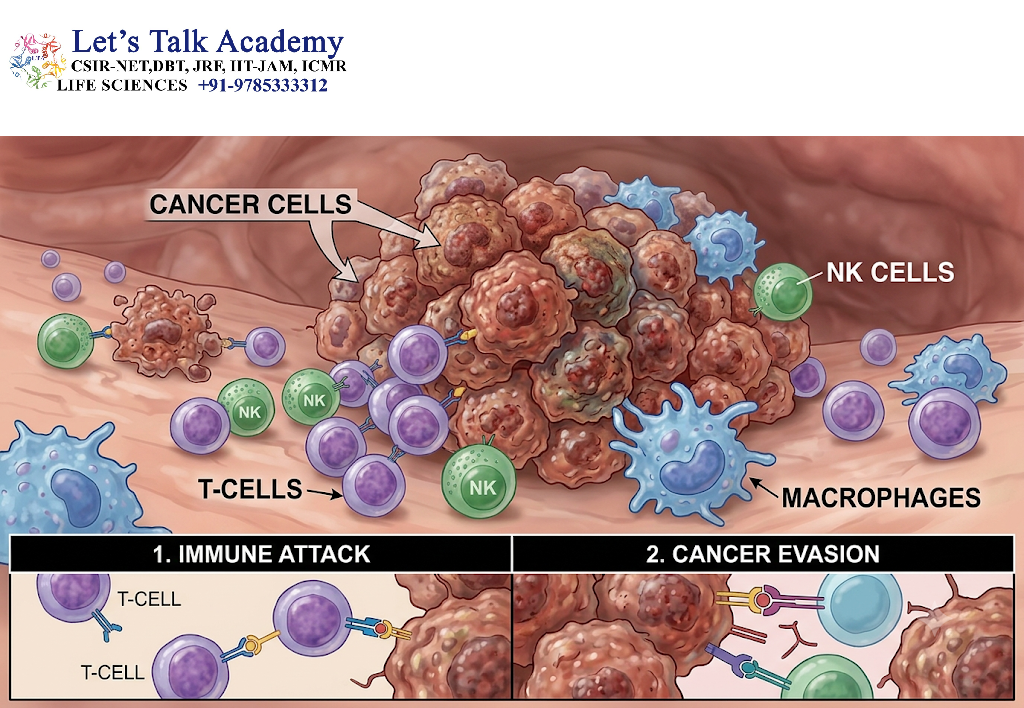 Cancer Cells and Immune Cells
