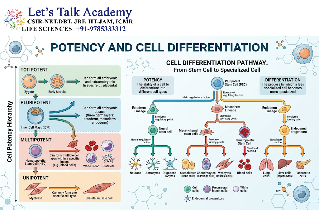 Potency and Cell Differentiation