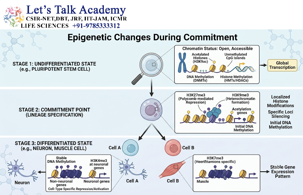 Epigenetic Changes During Commitment