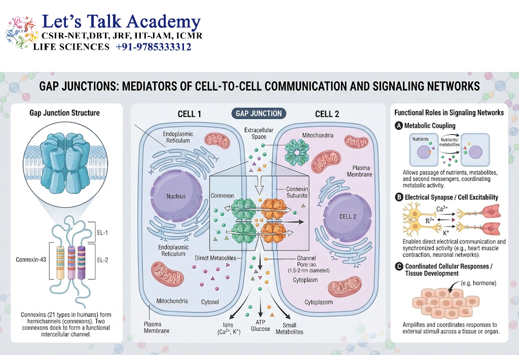 Gap Junctions and Cell Signaling Networks