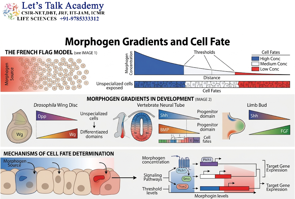 Morphogen Gradients and Cell Fate
