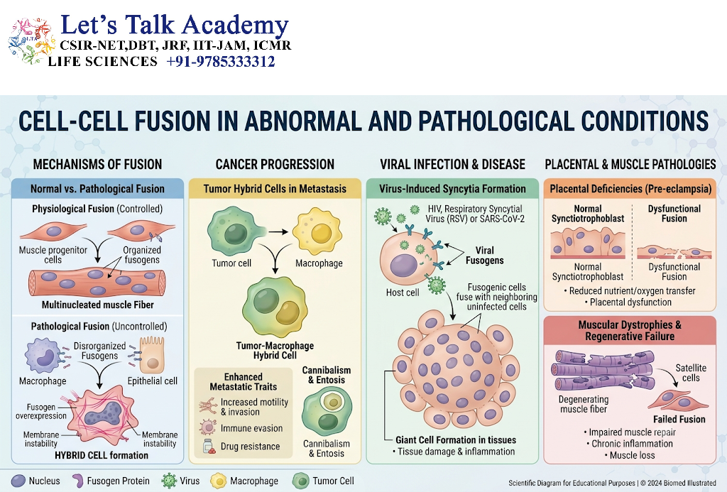 Cell-Cell Fusion in Abnormal and Pathological Conditions