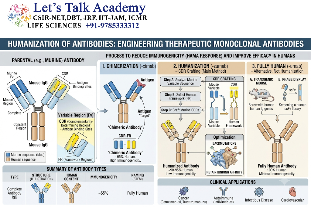 Humanization of Antibodies