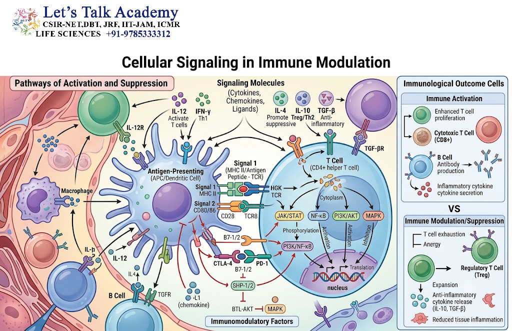 Cellular Signaling in Immune Modulation