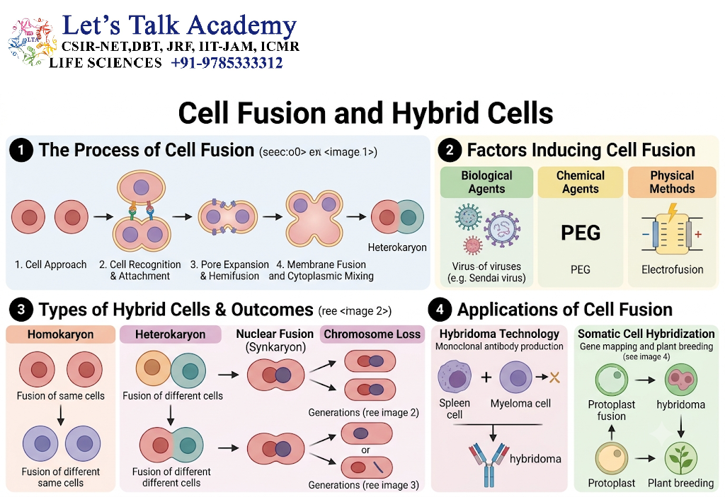 Cell Fusion and Hybrid Cells
