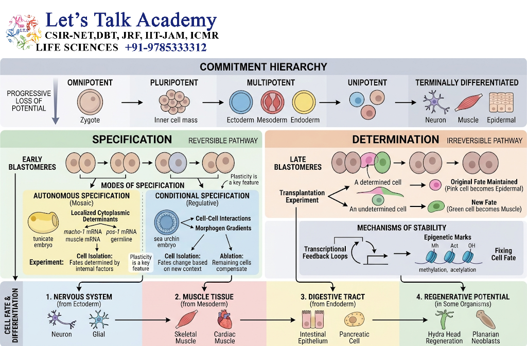 Specification and Cell Fate