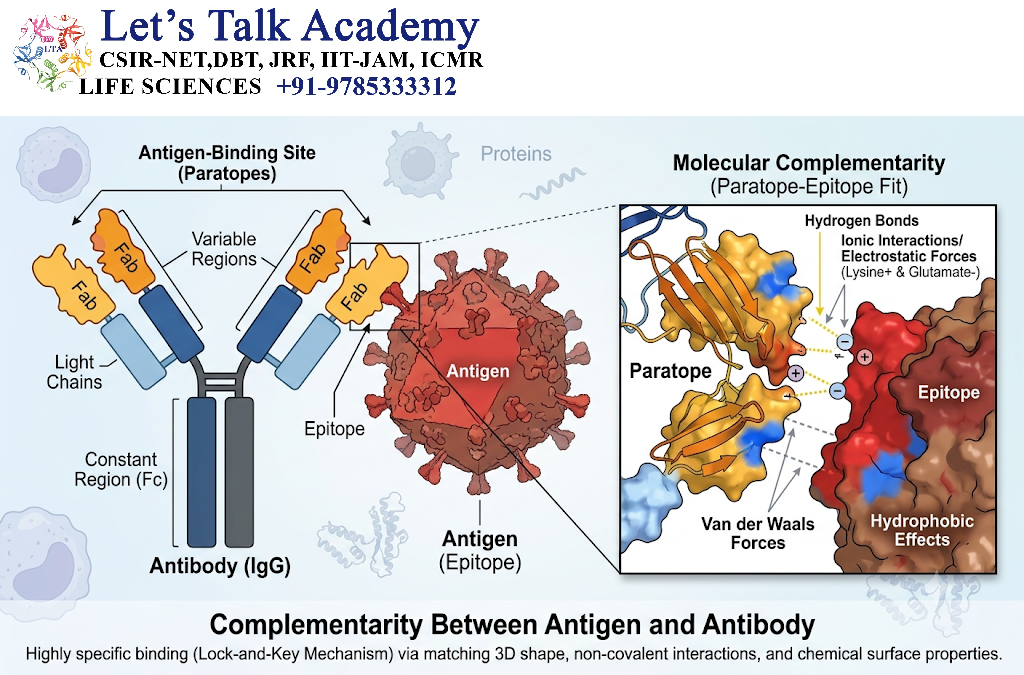 Complementarity Between Antigen and Antibody