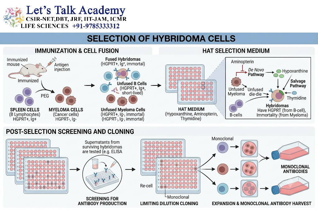 Selection of Hybridoma Cells