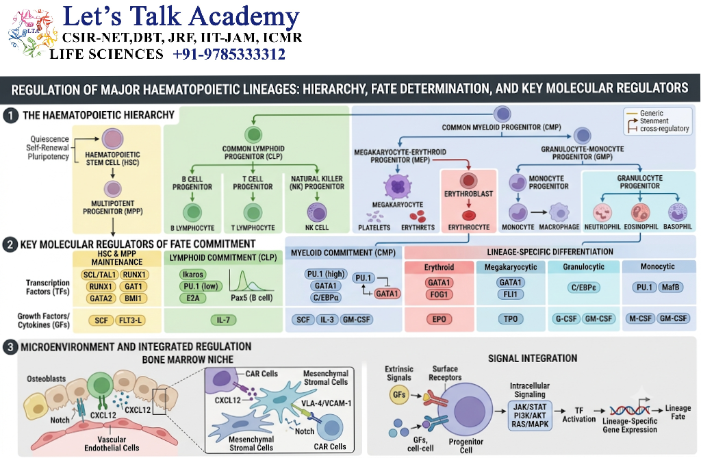 Regulation of Major Haematopoietic Lineages