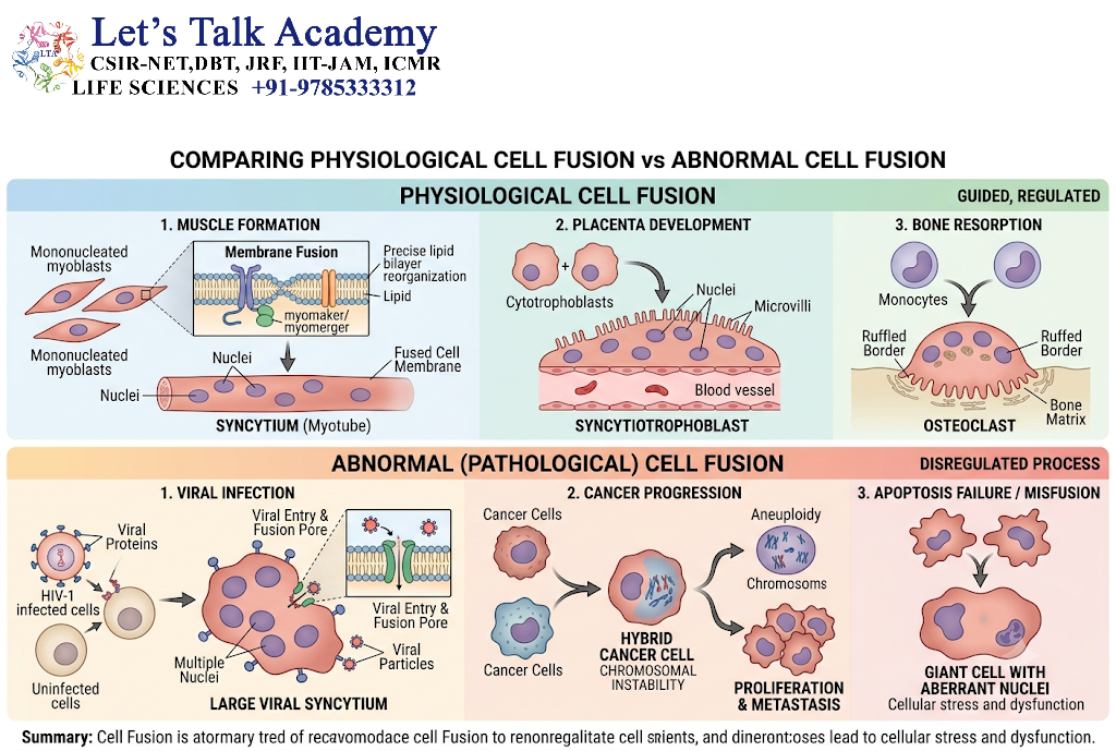 Physiological Versus Abnormal Cell Fusion