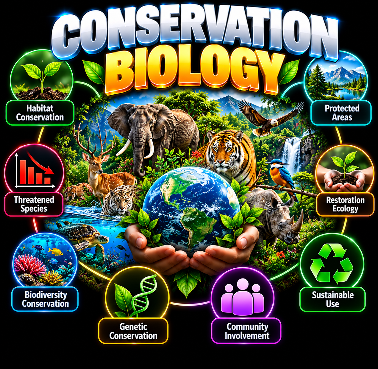 Conservation Biology_ Earth in Our Hands MCQ PREVIOUS YEAR QUESTION CSIR DBT ICMR JRF QUESTION PDF