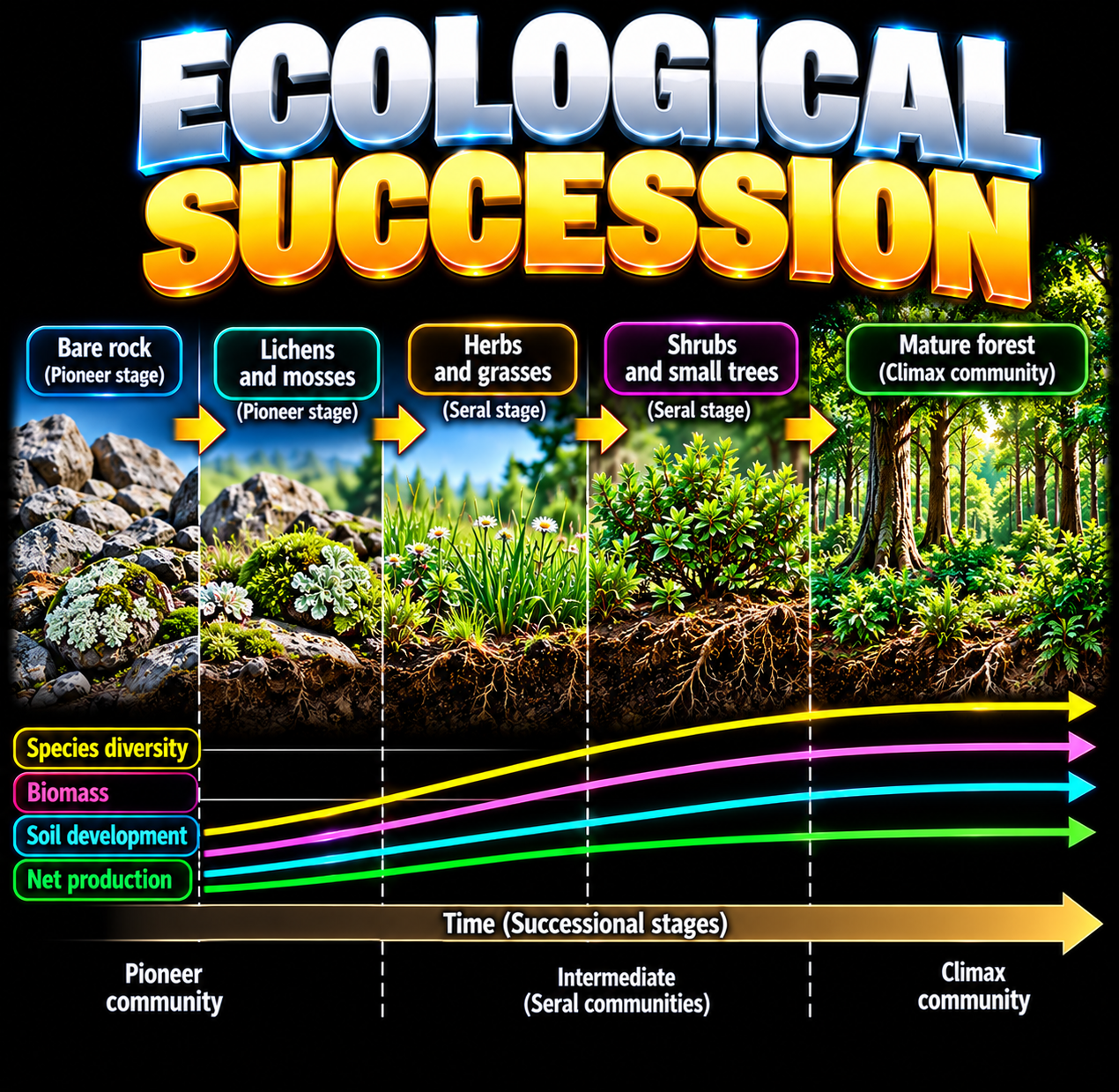 _ From Rock to Forest MCQ previous year question CSIR NET Life Science DBT JRF Test series