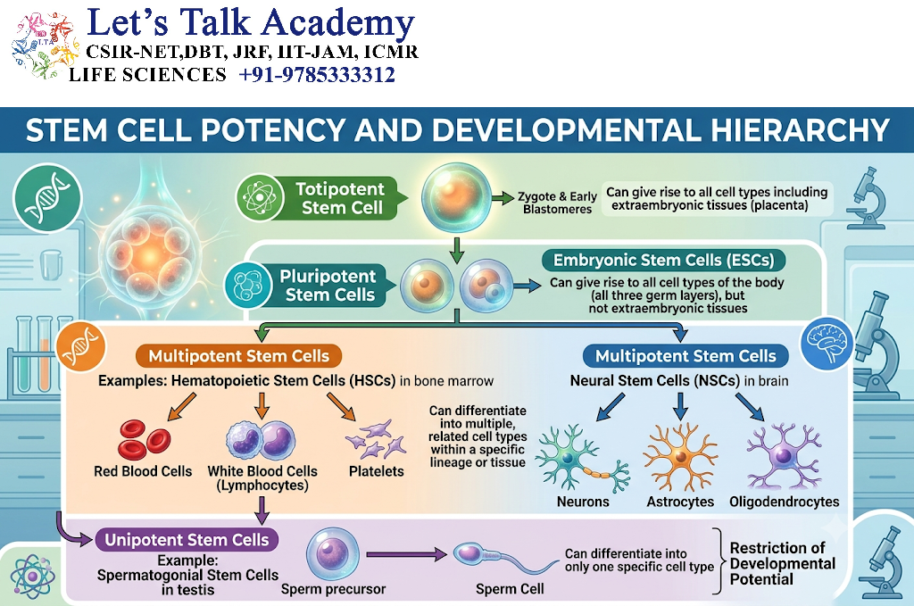 Stem Cell Potency and Developmental Hierarchy