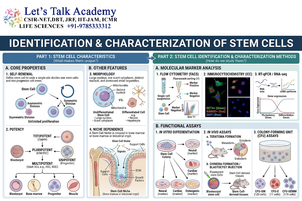 Identification and Characterization of Stem Cells